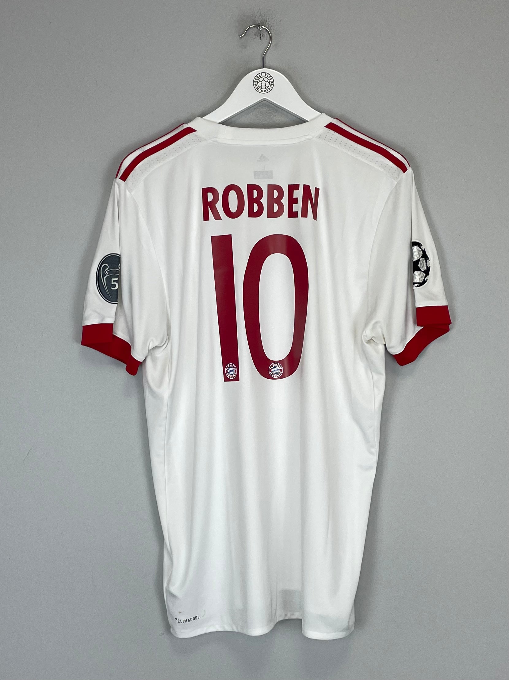 2017/18 BAYERN MUNICH ROBBEN #10 C/L THIRD SHIRT (L) ADIDAS