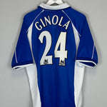 2000/02 EVERTON GINOLA #24 HOME SHIRT (L) PUMA