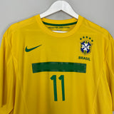 2011/12 BRAZIL NEYMAR JR #11 HOME SHIRT (XL) NIKE