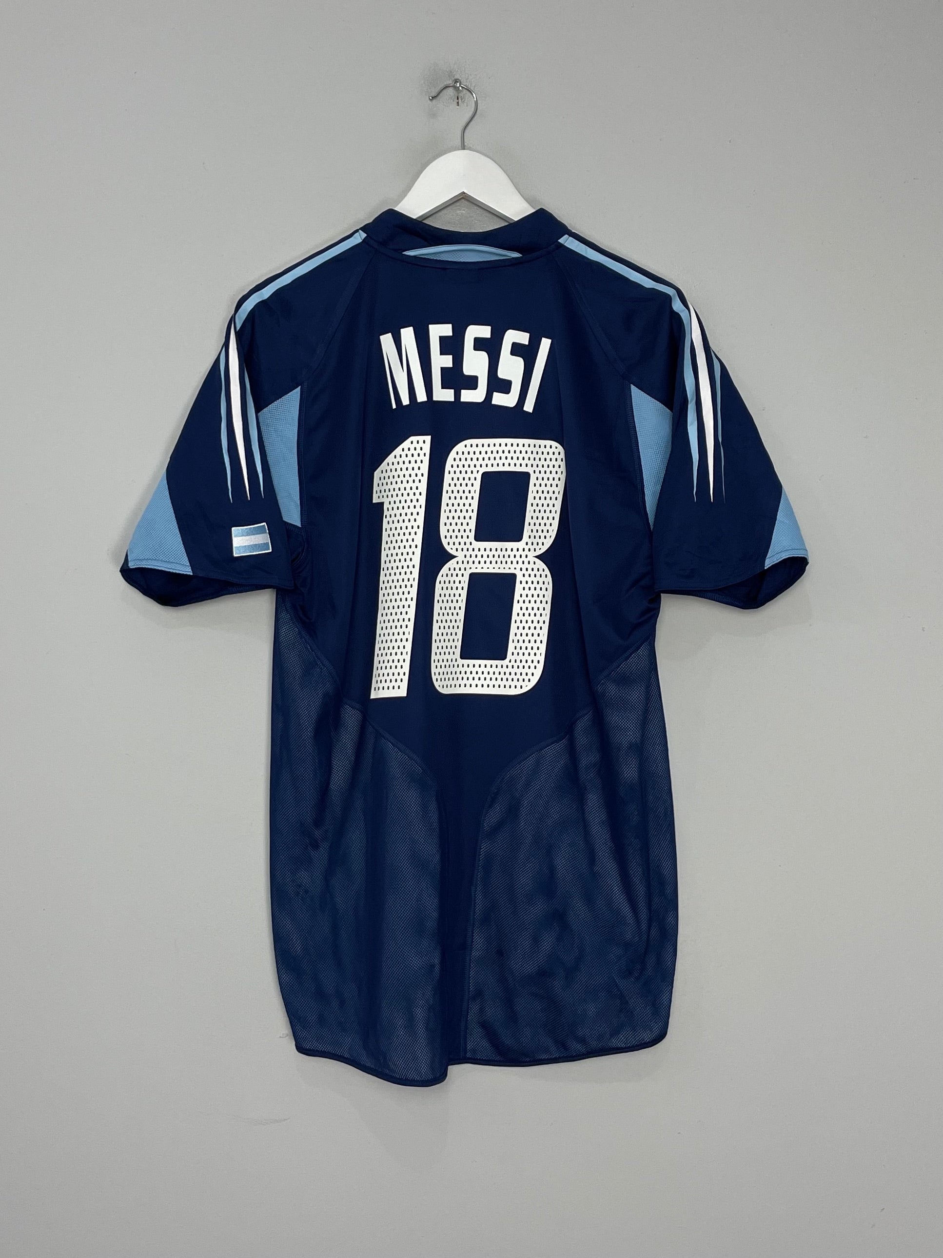 2004/05 ARGENTINA MESSI #18 AWAY SHIRT (M) ADIDAS