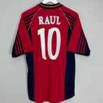 1998/99 SPAIN RAUL #10 HOME SHIRT (S) ADIDAS