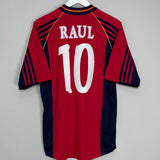 1998/99 SPAIN RAUL #10 HOME SHIRT (S) ADIDAS