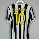 2009/10 JUVENTUS DEL PIERO #10 HOME SHIRT (L) NIKE