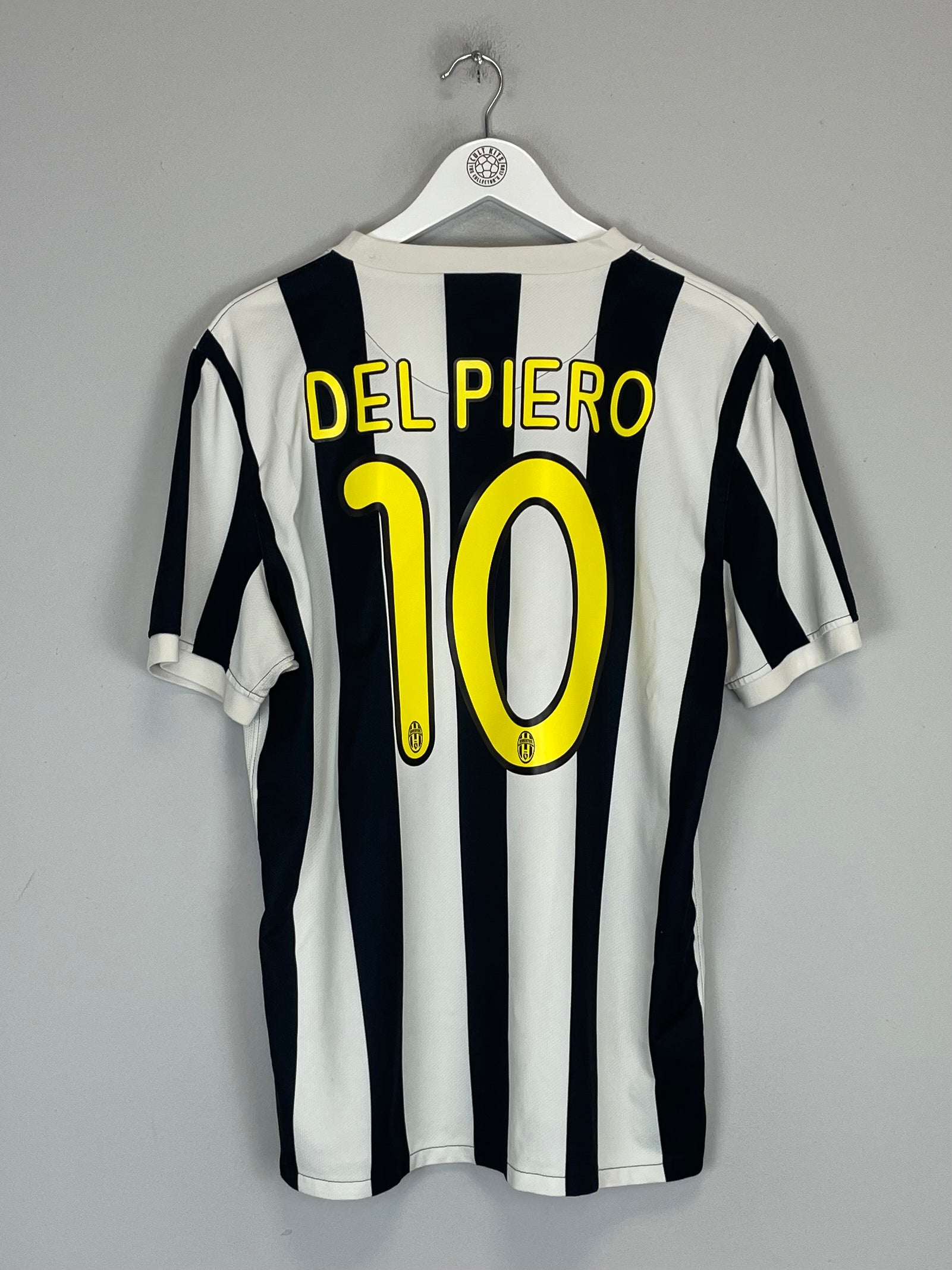 2009/10 JUVENTUS DEL PIERO #10 HOME SHIRT (L) NIKE