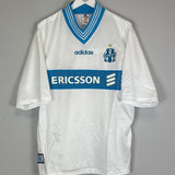 1997/98 MARSEILLE *MINT* HOME SHIRT (L) ADIDAS