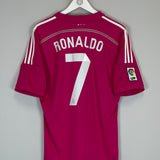 2014/15 REAL MADRID RONALDO #7 AWAY SHIRT (L) ADIDAS