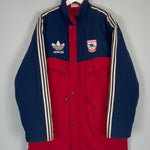 1990/91 ARSENAL BENCH COAT (L) ADIDAS