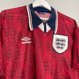 1994/95 ENGLAND AWAY SHIRT (XL) UMBRO