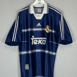 1998/00 REAL MADRID GUTI #14 AWAY SHIRT (M) ADIDAS