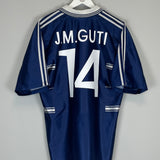 1998/00 REAL MADRID GUTI #14 AWAY SHIRT (M) ADIDAS