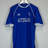 1999/01 CHELSEA WEAH #31 HOME SHIRT (L) UMBRO