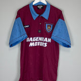 1995/97 WEST HAM *MINT* HOME SHIRT (L) PONY