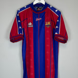 1997/98 BARCELONA STOICHKOV #8 HOME SHIRT (XL) KAPPA