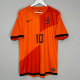 2012/13 NETHERLANDS SNEIJDER #10 HOME SHIRT (L) NIKE