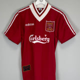 1995/96 LIVERPOOL *MINT* HOME SHIRT (M) ADIDAS