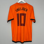 2012/13 NETHERLANDS SNEIJDER #10 HOME SHIRT (L) NIKE