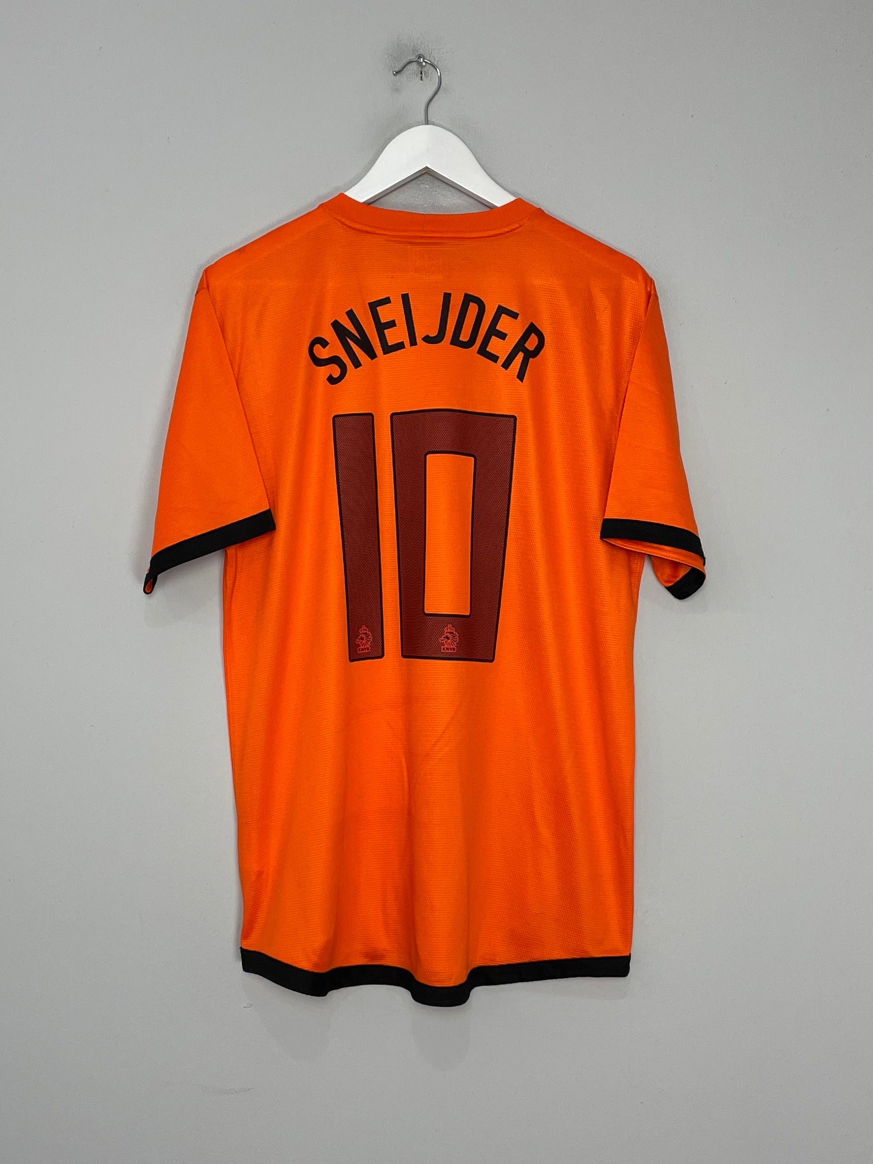 2012/13 NETHERLANDS SNEIJDER #10 HOME SHIRT (L) NIKE