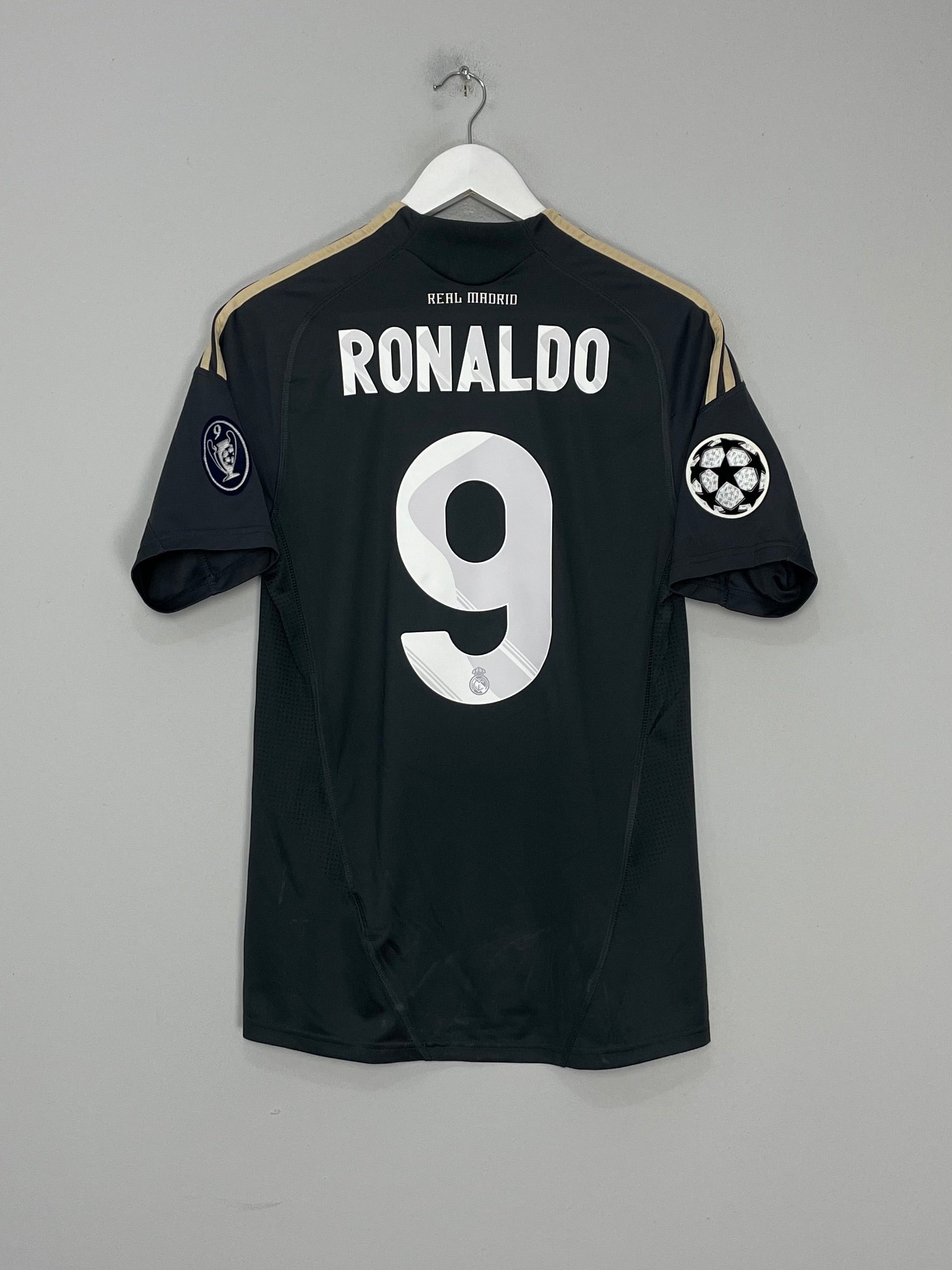 2009/10 REAL MADRID RONALDO #9 C/L THIRD SHIRT (M) ADIDAS