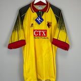 1996/97 WATFORD *BNWT* HOME SHIRT (XXL) MIZUNO