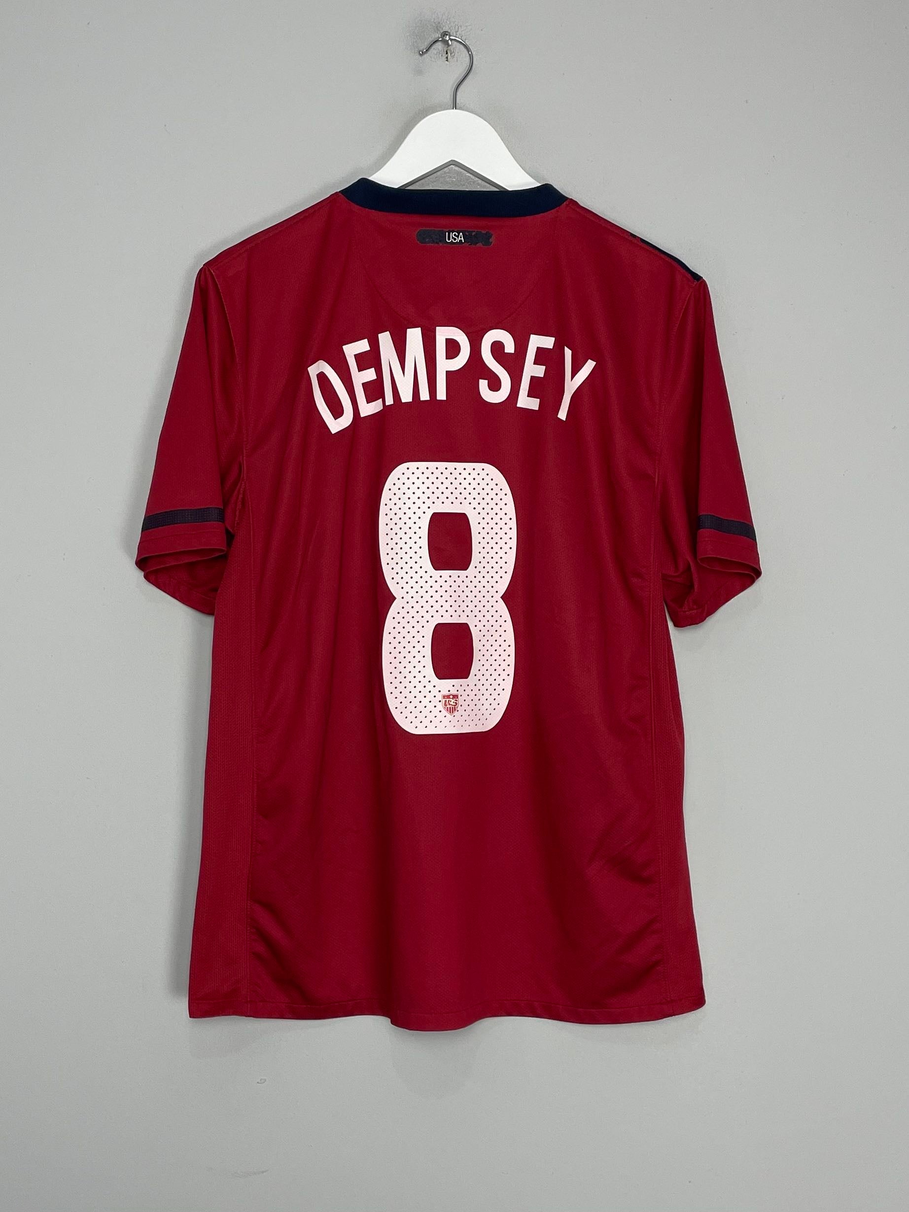 2010/12 USA DEMPSEY #8 AWAY SHIRT (L) NIKE