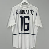 2002/04 PORTUGAL C.RONALDO  #16 AWAY SHIRT (L) NIKE