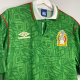 1994 MEXICO HOME SHIRT (XL) UMBRO