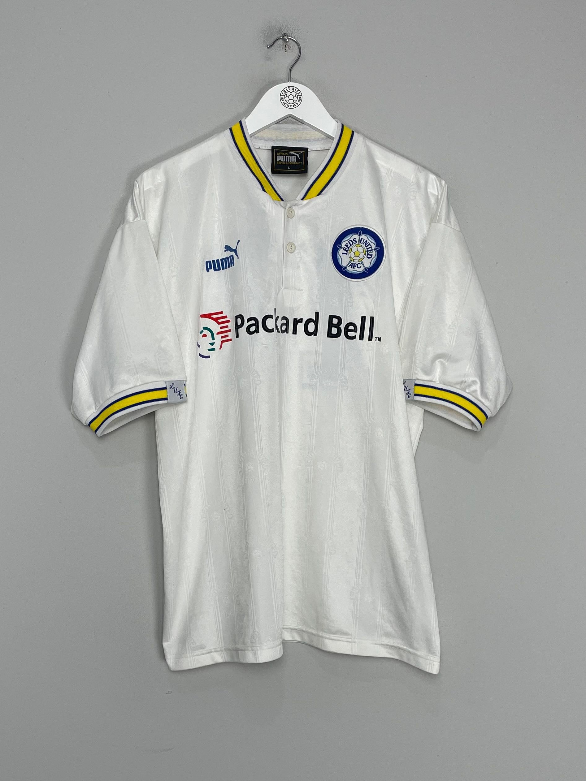 1996/98 LEEDS UNITED #22 HOME SHIRT (L) PUMA