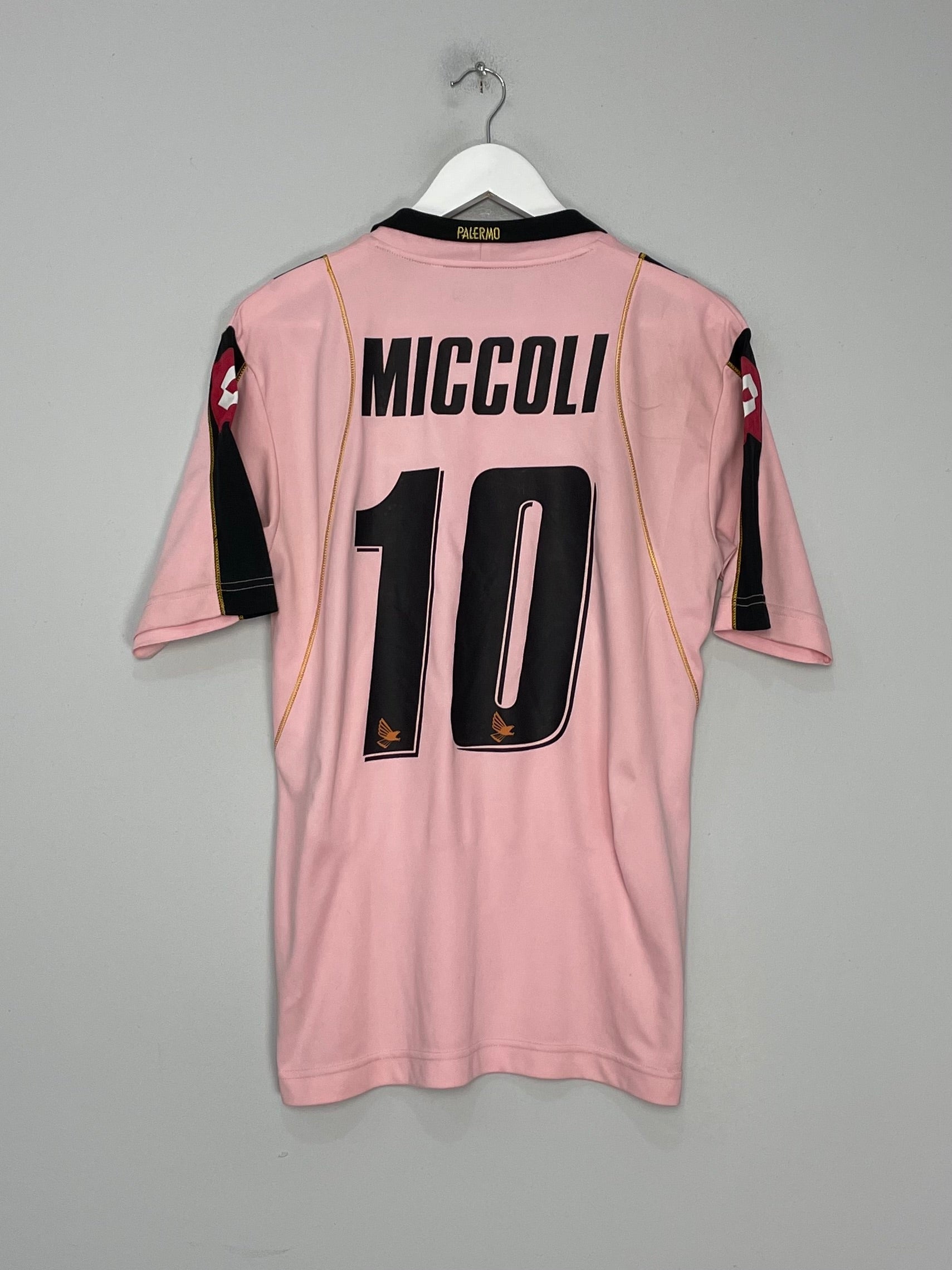 2008/09 PALERMO MICCOLI #10 HOME SHIRT (L) LOTTO