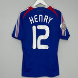 2007/08 FRANCE HENRY #12 HOME SHIRT (M) ADIDAS