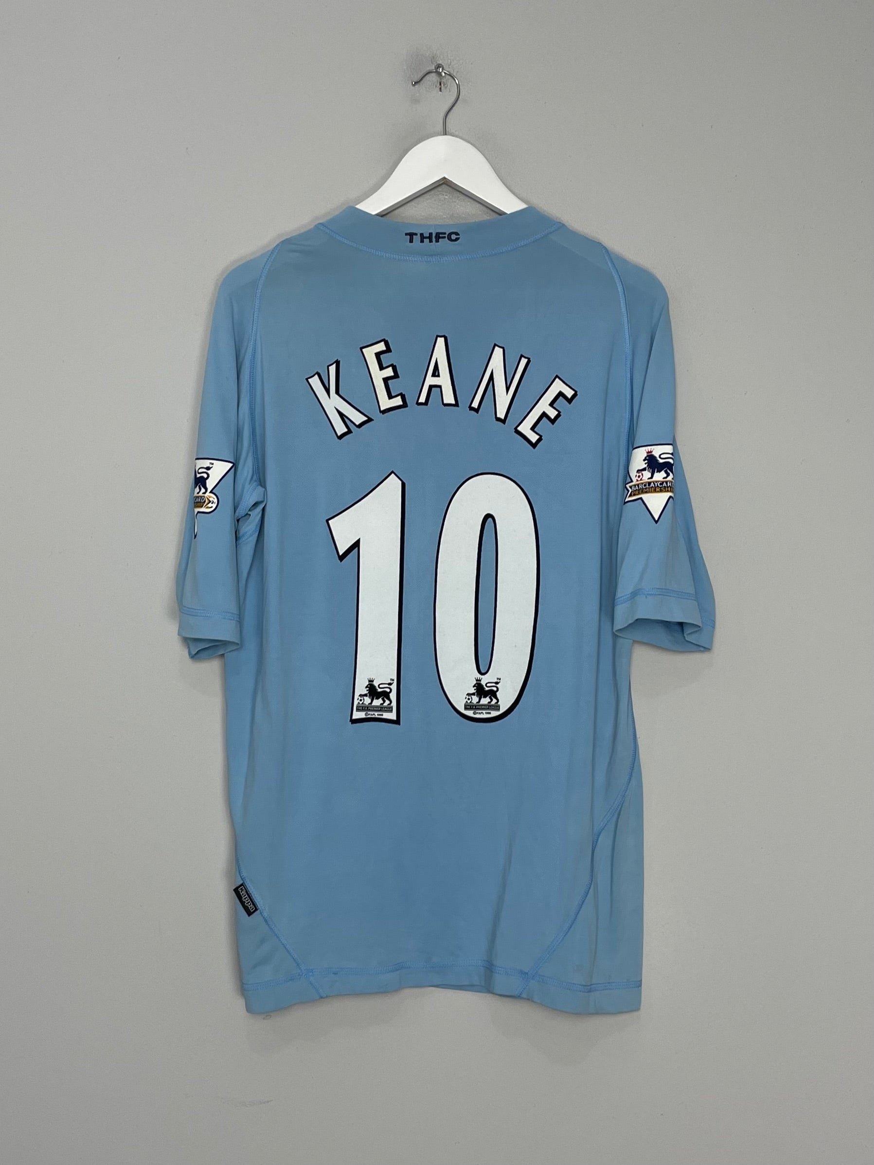 2003/04 TOTTENHAM KEANE #10 AWAY SHIRT (L) KAPPA