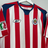 2004/05 CHIVAS GUADALAJARA HOME SHIRT (M) REEBOK