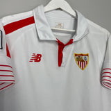 2015/16 SEVILLA HOME SHIRT (M) NEW BALANCE