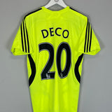 2007/08 CHELSEA DECO #20 AWAY SHIRT (M) ADIDAS