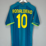 2007/08 BARCELONA RONALDINHO #10 AWAY SHIRT (L) NIKE