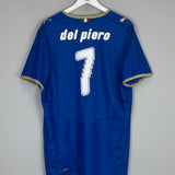 2007/08 ITALY DEL PIERO #7 *PLAYER ISSUE* HOME SHIRT (XXL) PUMA