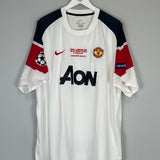 2010/11 MANCHESTER UNITED GIGGS #11 *CL FINAL* AWAY SHIRT (XXXL) NIKE