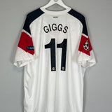 2010/11 MANCHESTER UNITED GIGGS #11 *CL FINAL* AWAY SHIRT (XXXL) NIKE