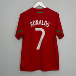 2010/12 PORTUGAL RONALDO #7 HOME SHIRT (M) NIKE