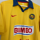 2006/07 CLUB AMERICA C.BLANCO #10 HOME SHIRT (L) NIKE