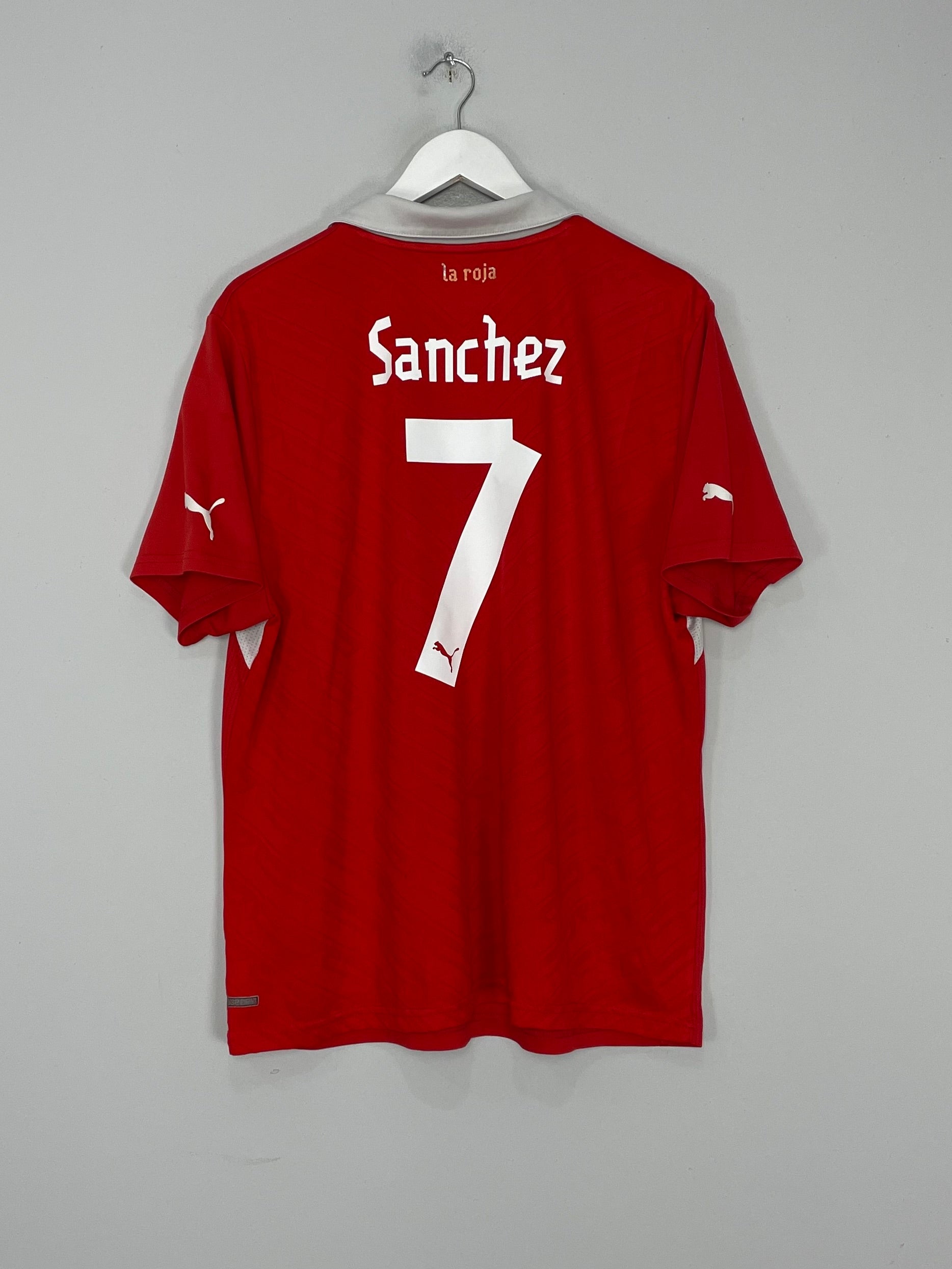 2012/13 CHILE SANCHEZ #7 HOME SHIRT (XXL) PUMA