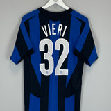 2003/04 INTER MILAN VIERI #32 HOME SHIRT (S) NIKE