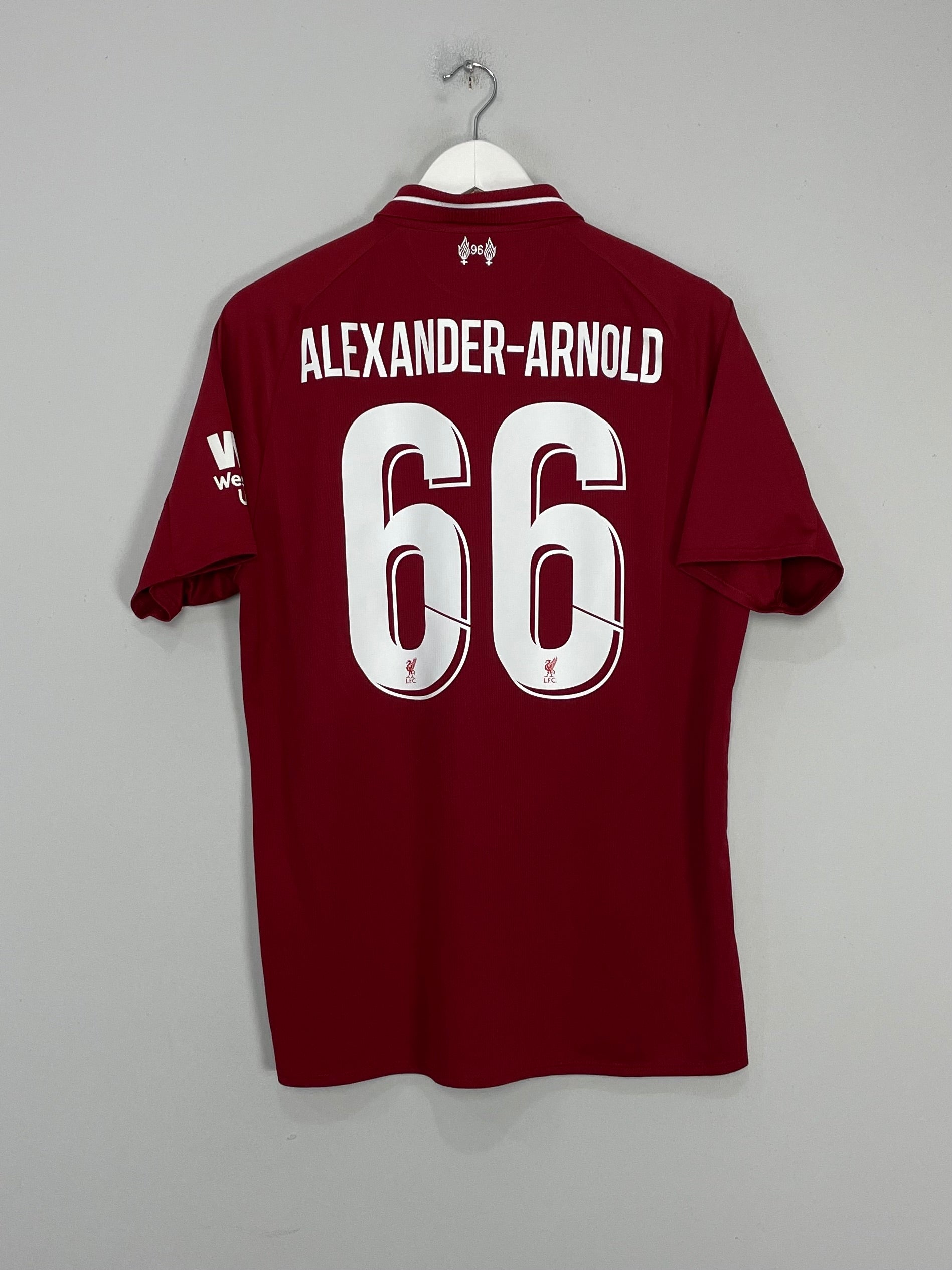 2018/19 LIVERPOOL ALEXANDER ARNOLD #66 HOME SHIRT (L) NEW BALANCE