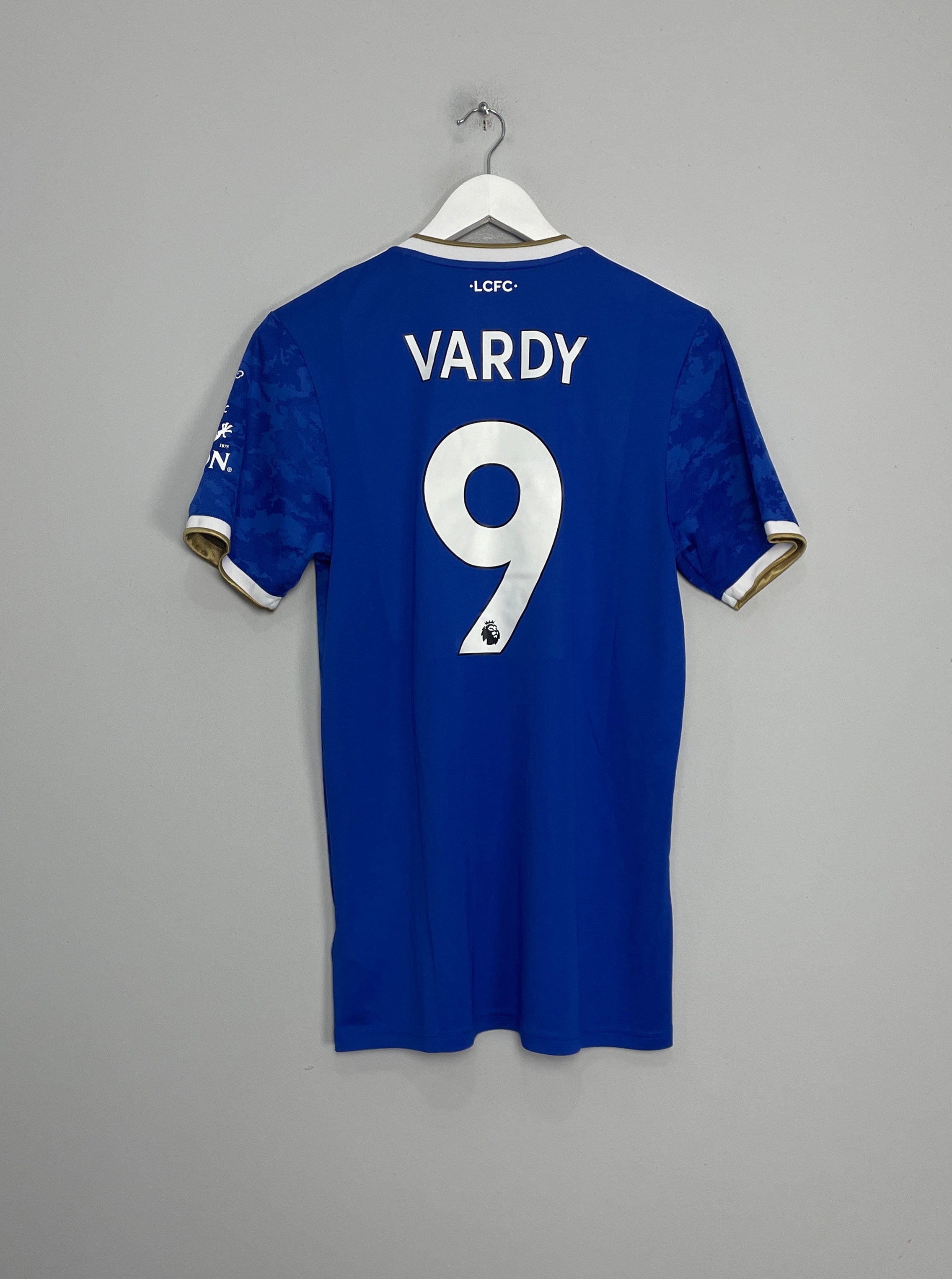 2021/22 LEICESTER CITY VARDY #9 HOME SHIRT (M) ADIDAS