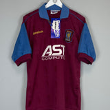 1995/97 ASTON VILLA *BNWT* HOME SHIRT (M) REEBOK