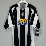 2004/05 JUVENTUS IBRAHIMOVIC #9 *BNWT* HOME SHIRT (XL) NIKE