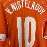 2004/06 NETHERLANDS V.NISTELROOY #10 HOME SHIRT (L) NIKE