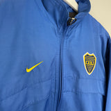 2000/01 BOCA JUNIORS COTTON LINED JACKET (M) NIKE