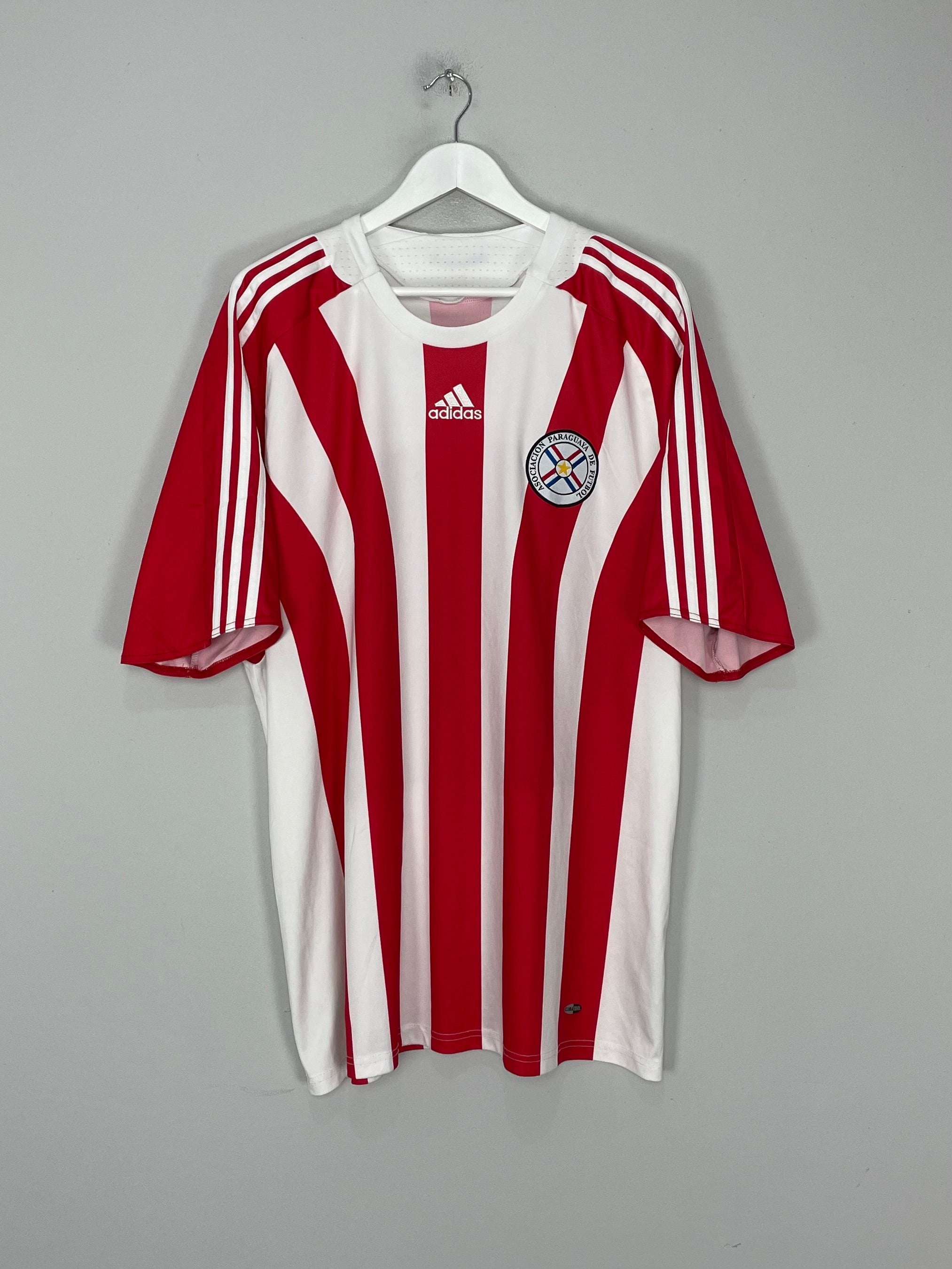 2007/09 PARAGUAY HOME SHIRT (XXL) ADIDAS