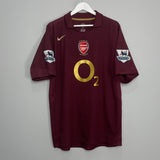 2005/06 ARSENAL HENRY #14 HOME SHIRT (XL) NIKE