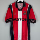 1998/99 LINCOLN CITY *MINT* HOME SHIRT (L) SUPER LEAGUE